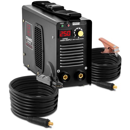 Poste à Souder à l’Arc Stamos Pro Series 250A – Câble 8m – Hot Start