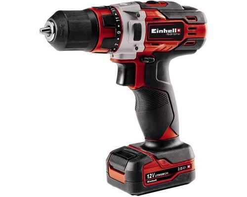 Perceuse-Visseuse Sans Fil Einhell TE-CD 12/1 Li – Batterie et Accessoires Inclus