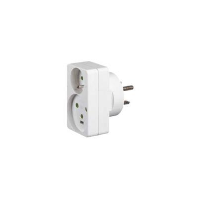 Adaptateur prise LEGRAND 2 x 2P+T 16/20A vers prise 32A