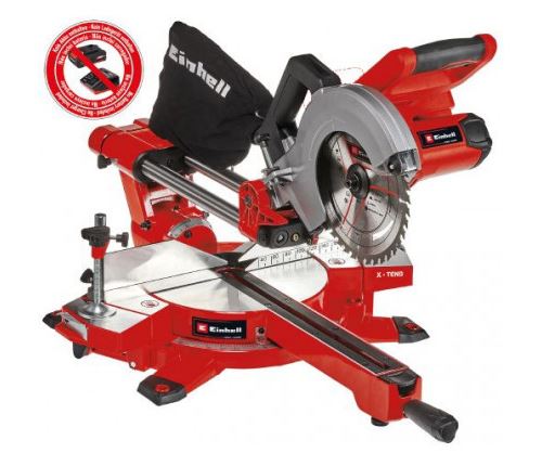 Scie à Onglet Radiale Power X-Change TE-SM 36/210 EINHELL – Sans Fil