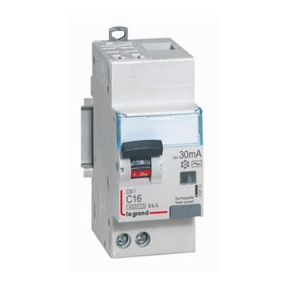 Legrand DX3 Disjoncteur Différentiel 10A, Hpi, courbe C, 30mA, 2P