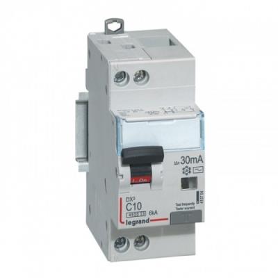 Disjoncteur différentiel Legrand DX3 16A, courbe C, 30mA, 2P, 6kA