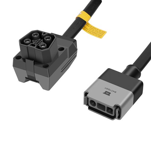 Câble électrique EcoFlow BKW-Delta Pro 0,5 m Noir et Gris - Haute Performance
