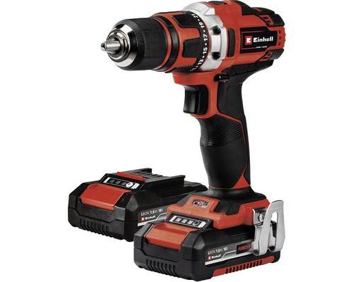 Perceuse-Visseuse Sans Fil Einhell TE-CD 18/40-1 Li – 2 Batteries et Mallette