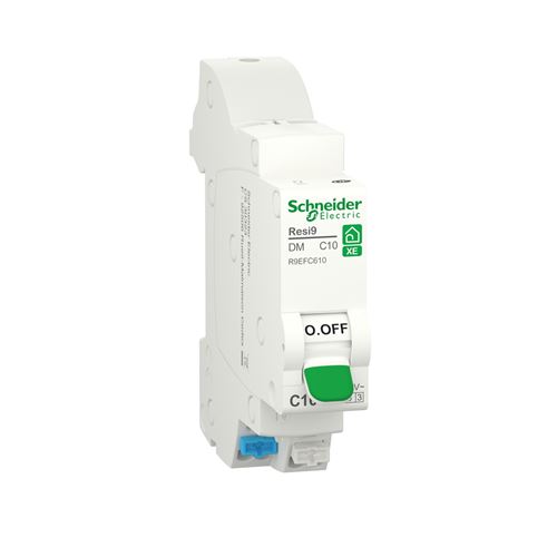 Disjoncteur Schneider RESI9 XE 10A, 1P+N, embrochable, courbe C