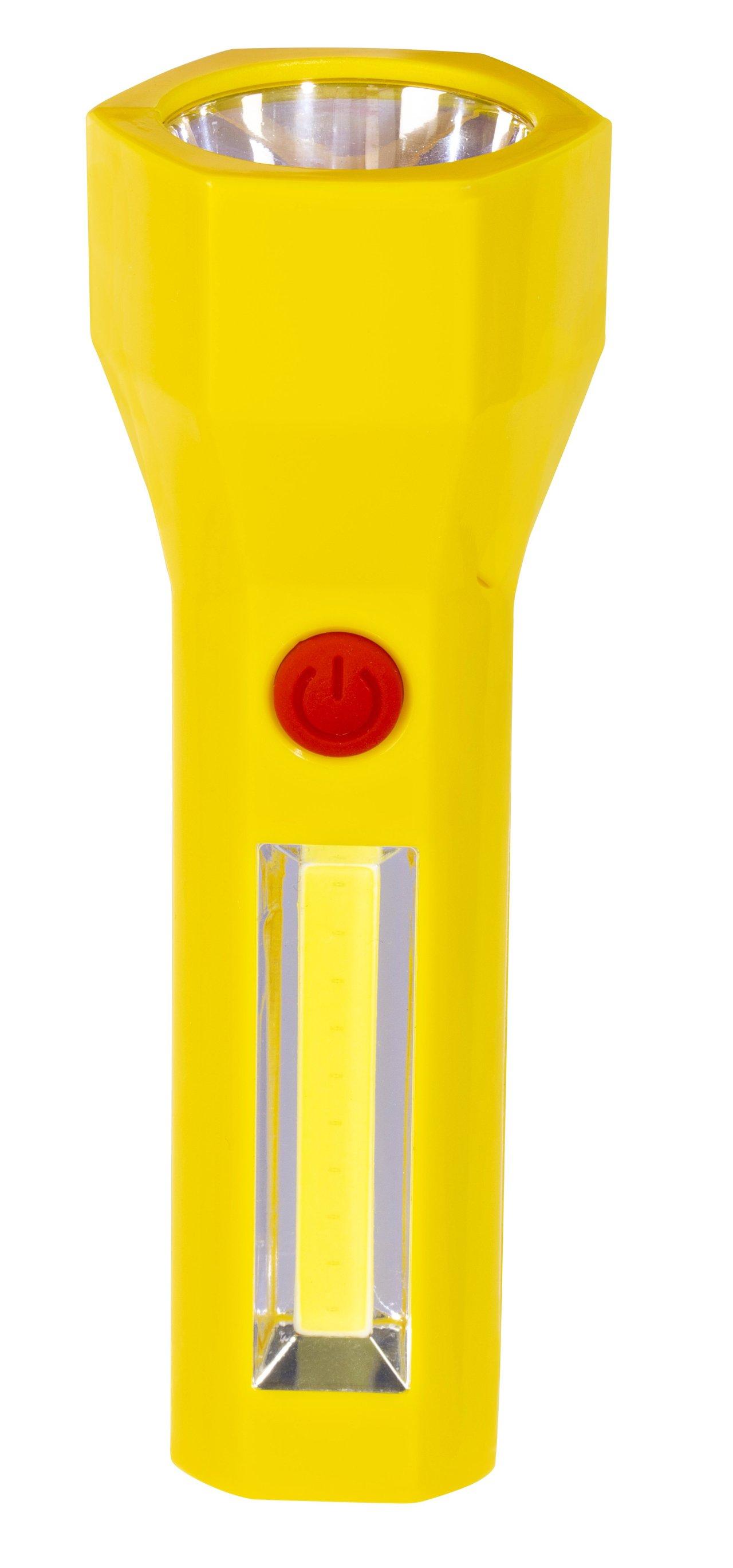 Détecteur de tension sans contact avec LED rouge et signal sonore en fonctionnement.